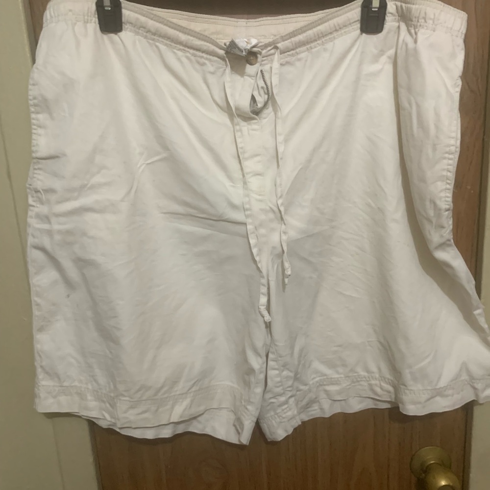 Used Talbots shorts a little tiny spot over the right side pocket on the back